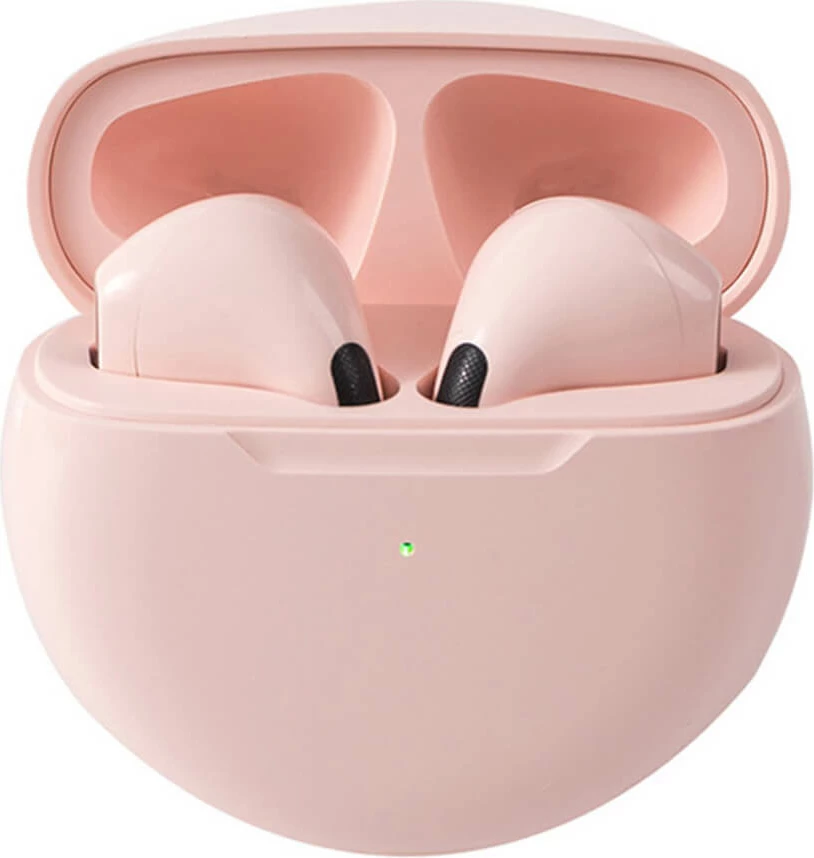 Kufje Moye Aurras 2 True Wireless Bluetooth 5.1, stereo, me kuti karikimi, rozë