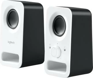 Altoparlantë Logitech Z150 980-000815, 200 x 165 x 90 mm, të bardha, set 2 copë