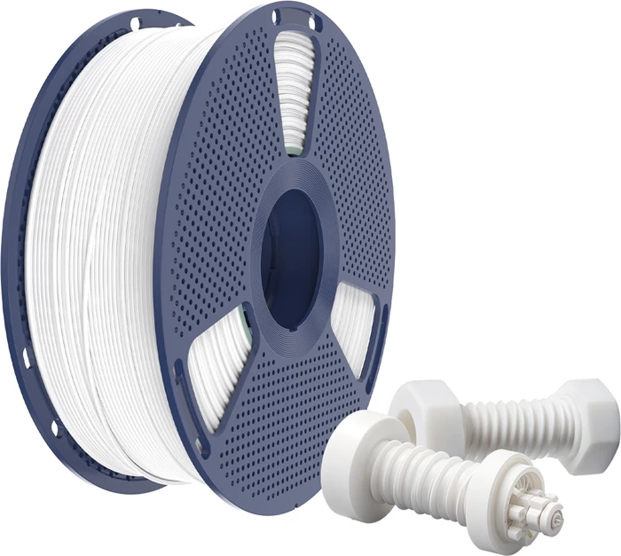 Filament 3D Sunlu ABS H-S W High-Speed ABS 1.75 mm 1 kg, i bardhë