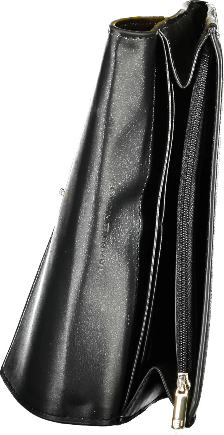 Portofol për femra TOMMY HILFIGER, e zezë