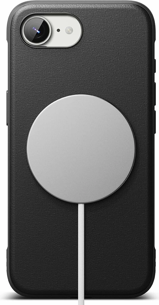 Mbështjellës Ringke Onyx Magnetic MagSafe për iPhone 16e, i zi