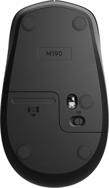Maus Logitech M190 wireless 1000 DPI USB-A, i zi