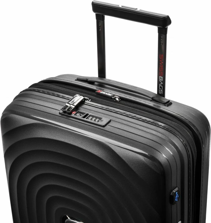 Valixhe për udhëtim SwissBags, e zezë [Madhësia: Standarde]