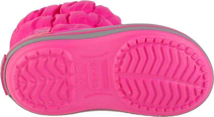 Çizme dimri për vajza Crocs, të kuqe