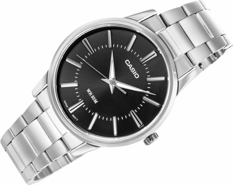 Orë dore për meshkuj CASIO MTP-1303PD-1AVEG, e zezë, me kuti