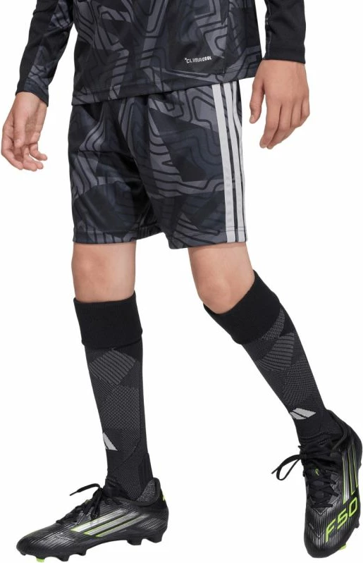 Shorce portieri për fëmijë adidas Tiro 26 Competition KC5468, të zeza/gri [Madhësia: 128 cm]