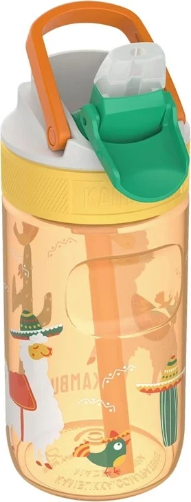 Shishe uji Kambukka Lagoon 400 ml Mexican Parade, Gjelbër për fëmijë