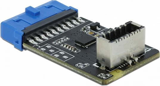 Adapter USB i brendshëm DeLOCK Type-E Key A në Key A female, USB 3.2 Gen 2, 5 Gbps