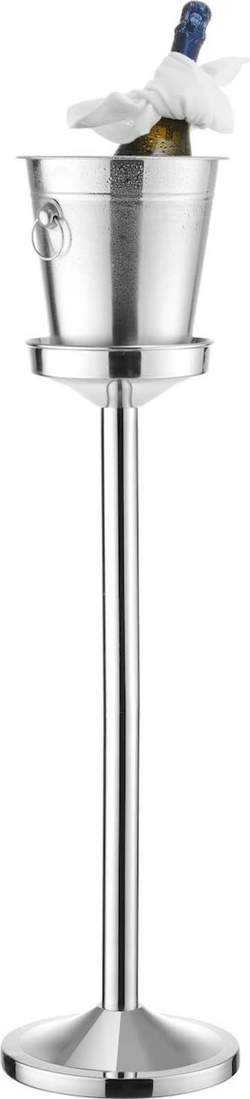 Stativ për kovë vere, Bar Up, o185x(H)740mm, çelik inox, palosës, ngjyrë argjendtë