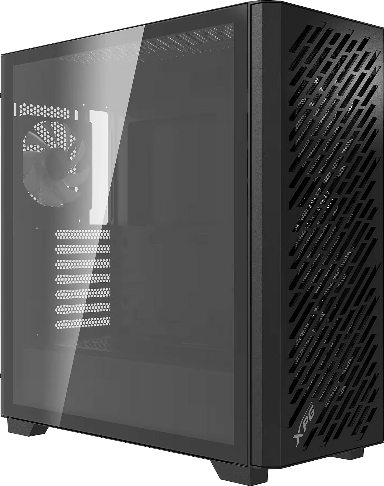 Kasë PC ADATA XPG Valor Air Pro, ATX Midi Tower, 4x120mm ARGB, Tempered Glass, e zezë