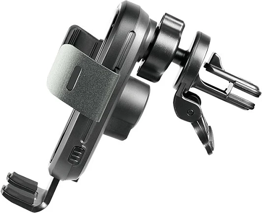 Karikues wireless veture LogiLink Gravity Trigger, 15W, mbajtës celulari, i zi/gri