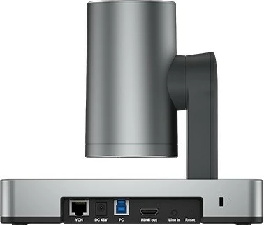 Kamerë PTZ, Yealink, UVC86, 4K Ultra HD, USB, auto‑framing dhe ndjekje e folësit/prezantuesit, e zezë