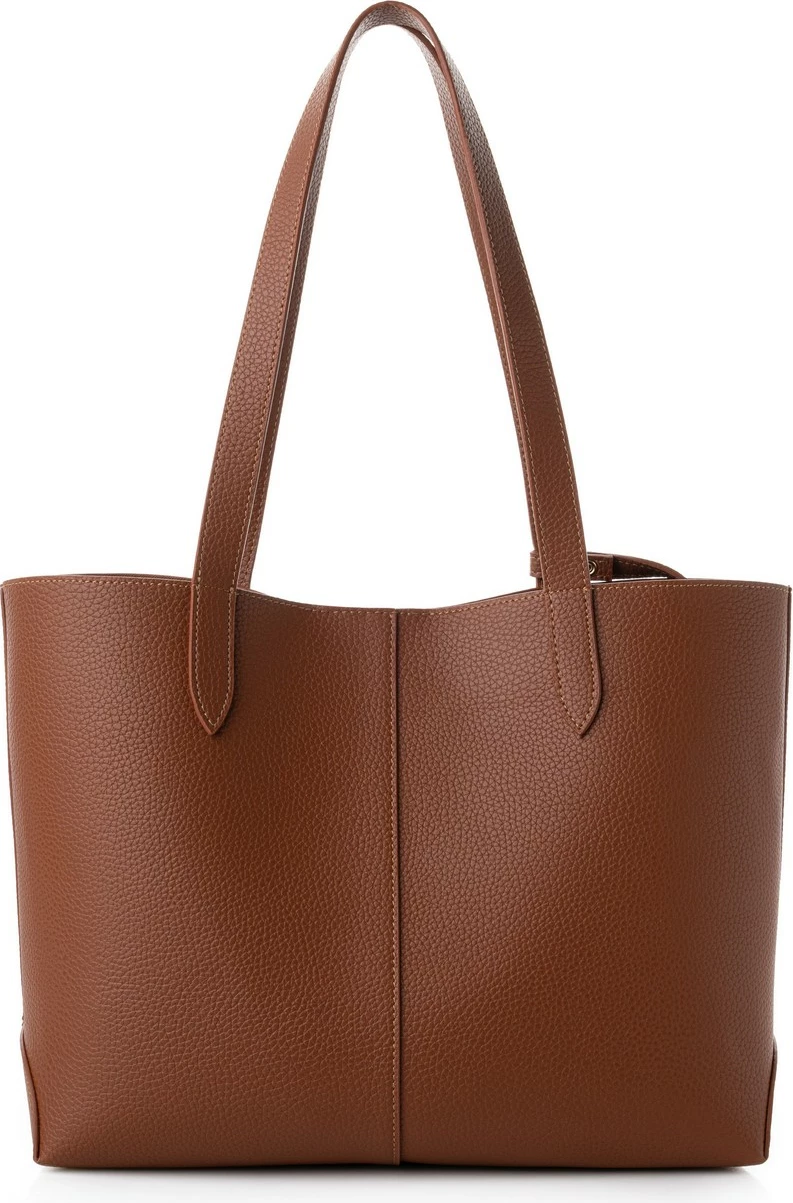 Tote bag Lucky Bees, ngjyrë tan, 1294
