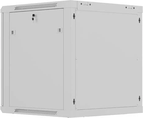 Kasë rack LANBERG 19" 12U, 600x600mm, e hirtë, derë me vrima