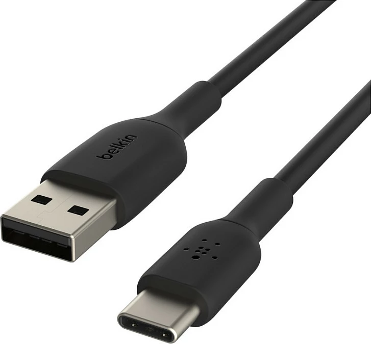 Kabllo Belkin CAB001BT1MBK, 1 m, USB A në USB C, Ngjyrë e zezë