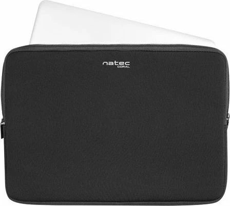 Mbështjellës për laptop Natec Coral 14.1", i zi