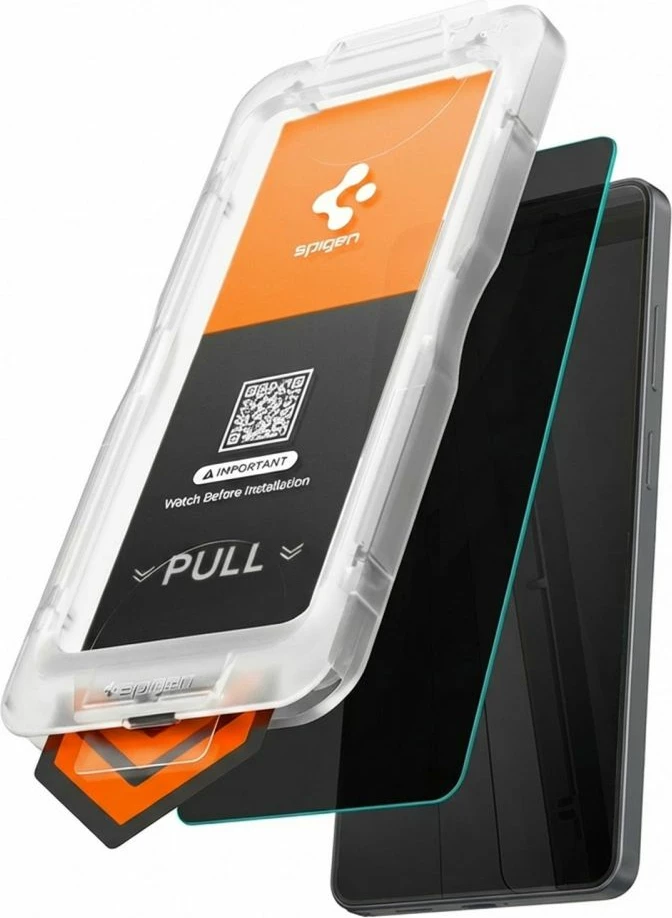 Xham mbrojtës privatësie Spigen Glas.TR EZ Fit Pro HD për Samsung Galaxy S26, 1 pack