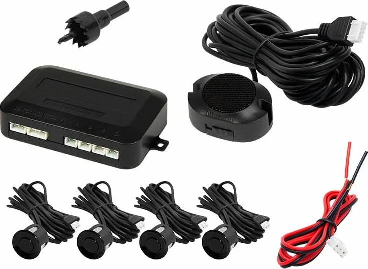 Sensor parkimi mbrapa Blow CPB4 22mm set 4 copë, i zi
