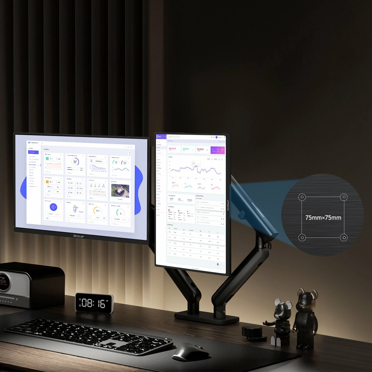 Monitor portativ Zeuslap P16K 16\" IPS 2560x1600 144Hz USB-C/Mini HDMI i zi