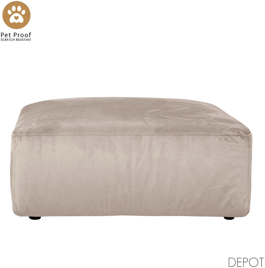 Puf BOX, bezhë Vogue 2, 107x107x44
