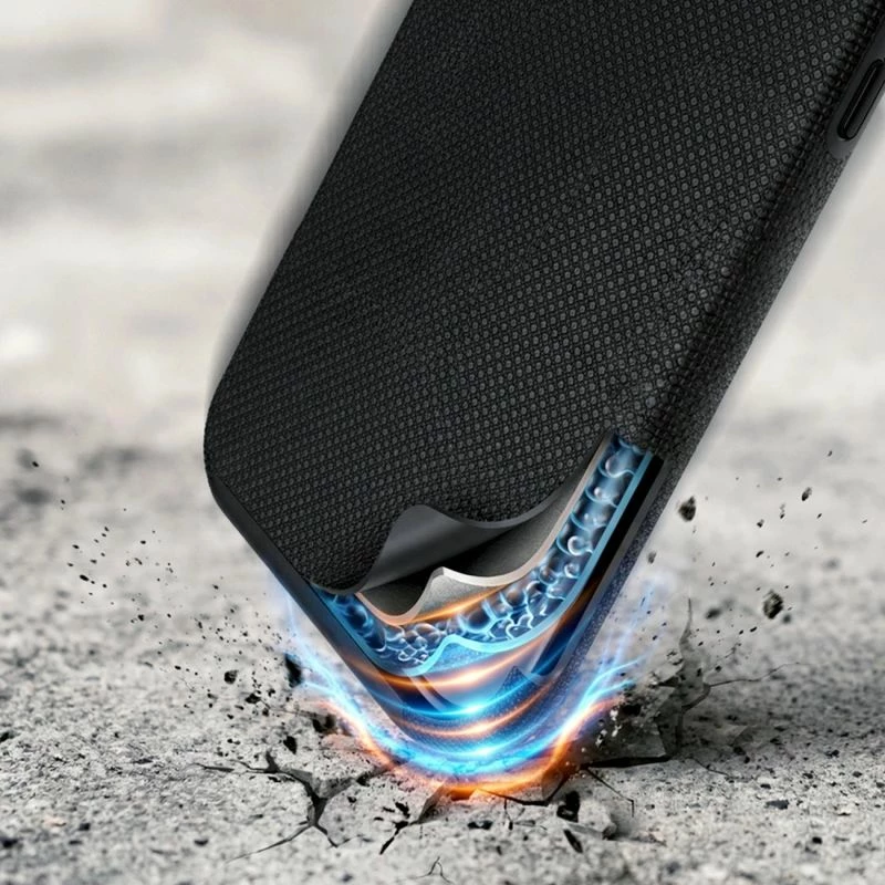 Kuti për iPhone 17 3mk Fortis MagCase, e zezë