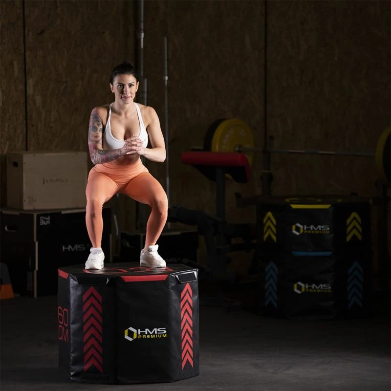 Set bokse plyometrike HMS për të gjithë, shumëngjyrëshe