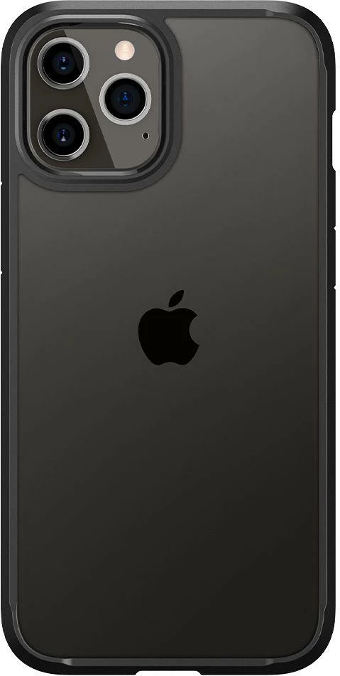 Mbështjellës Spigen Ultra Hybrid për iPhone 12 / iPhone 12 Pro, Matte Black