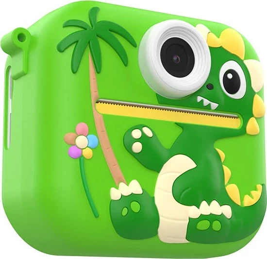 Aparat fotografik Tracer DinoCam, 48MP, printim i menjëhershëm, 13 aksesorë, bardhë