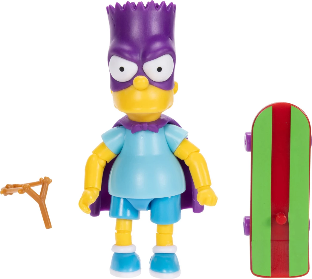 The Simpsons – Bartman me Skateboard, Figurë Koleksionuese 9 cm