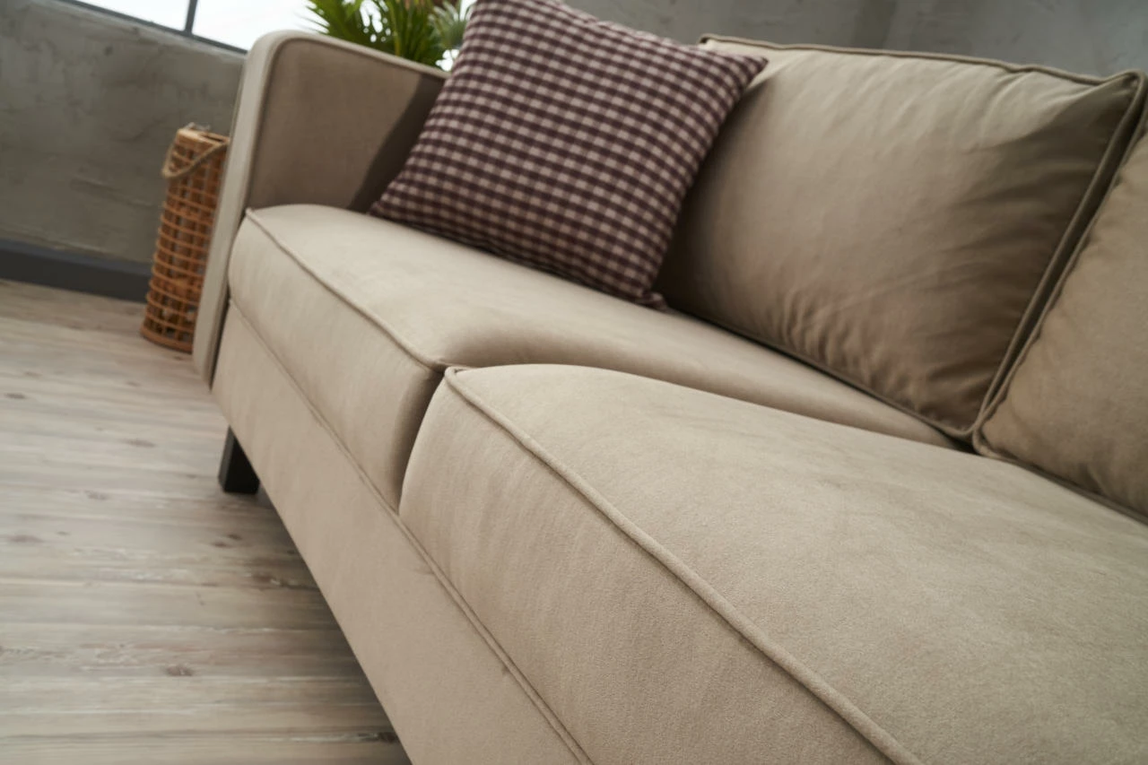 Divan dy ulëshe Atelier del Sofa, kadife krem