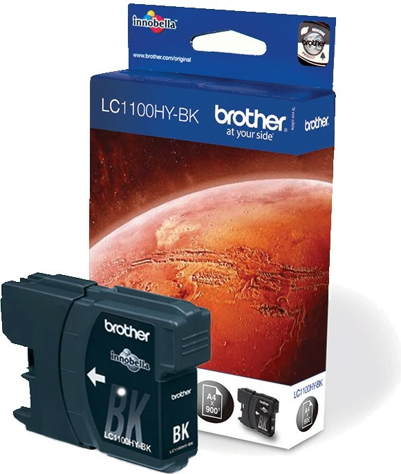 Toner Brother LC1100HYBK, 900 faqe, Ngjyrë e zezë