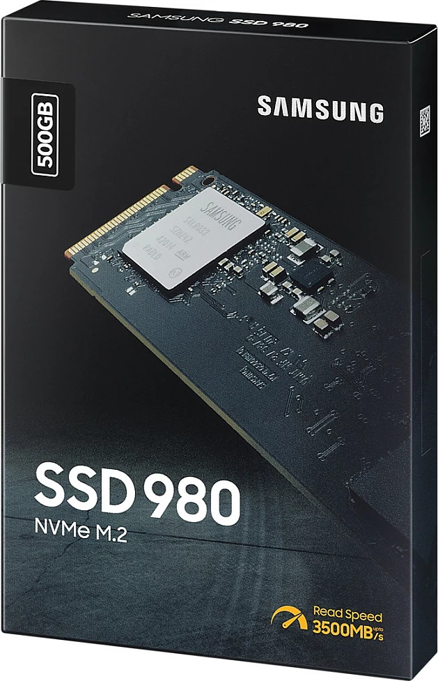 SSD Samsung 980, 500 GB, M.2, 3100 MB/s