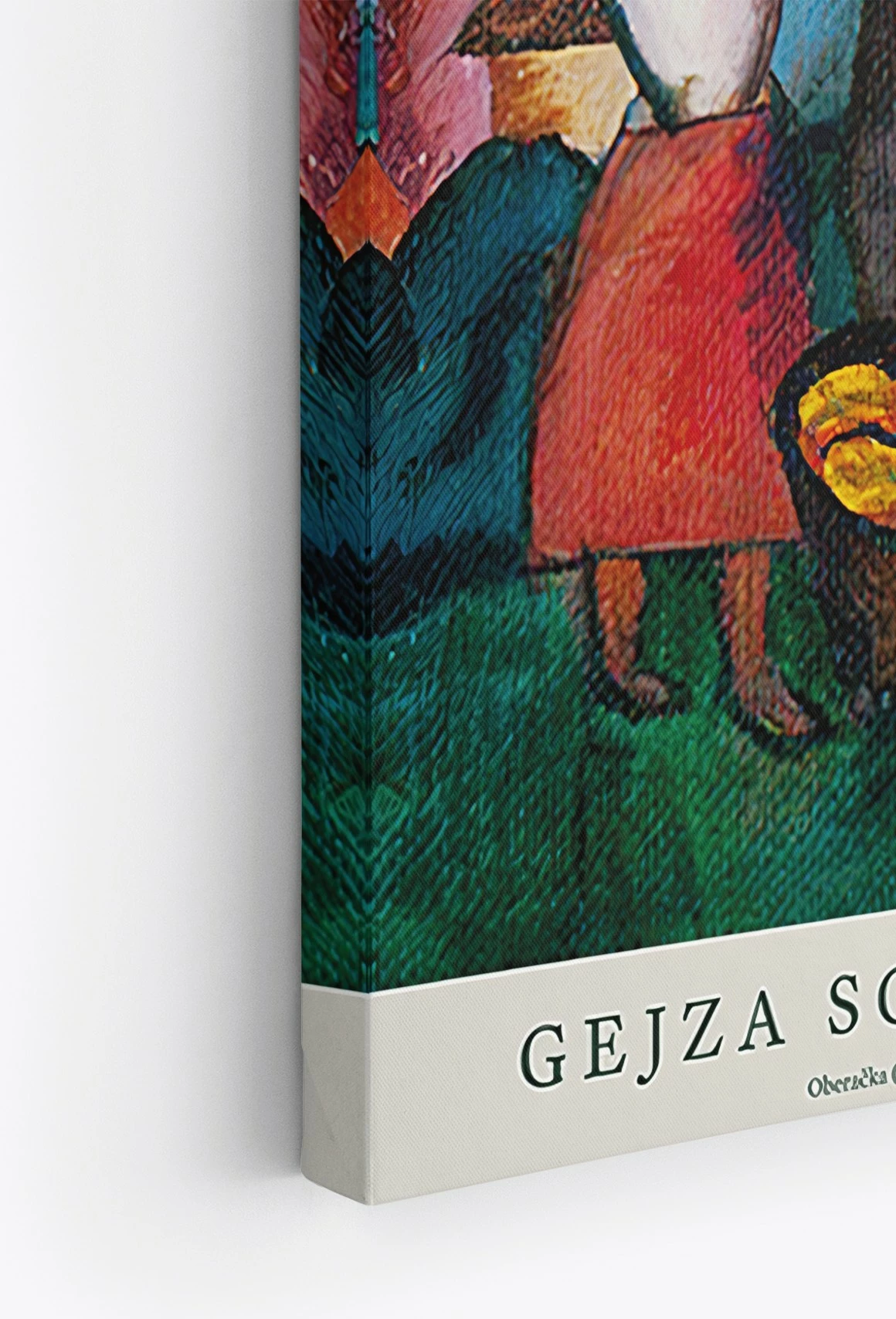 Set pikturash dekorative në kanavacë (3 copë), Wallity, Ersycnvs10, 70x100