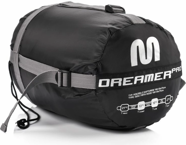 Shtrojë për kamping Meteor, unisex, e zezë [Madhësia: Standarde]