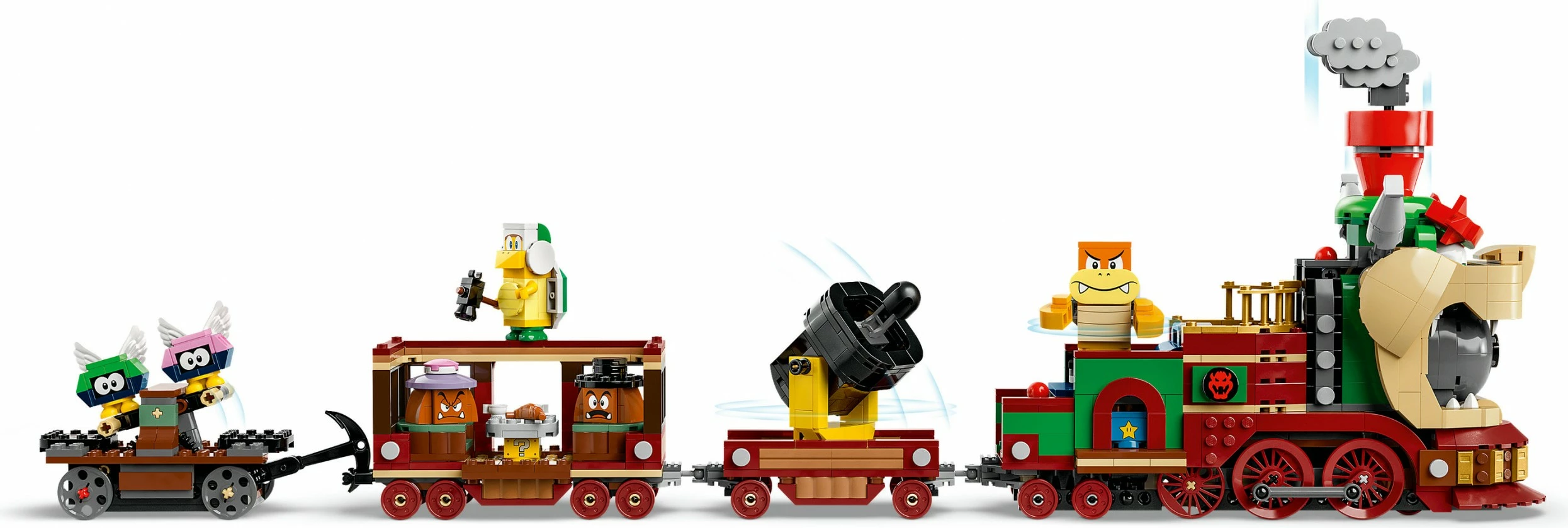 Set ndërtimi LEGO Super Mario 71437 Bowser Express Train, shumëngjyrësh