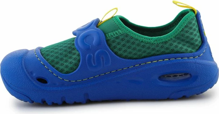 Sandale për fëmijë Crocs, blu-gjelbër