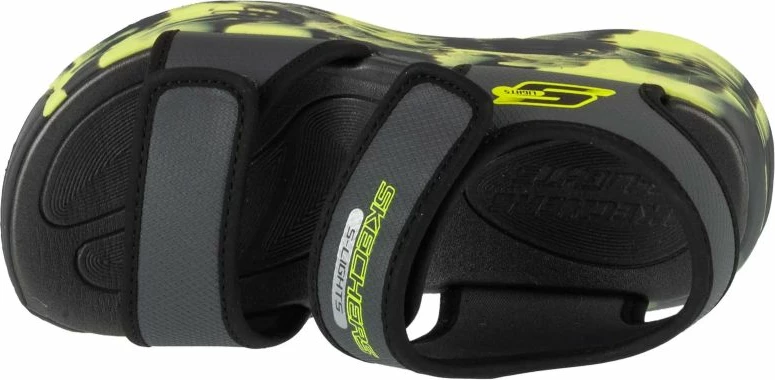 Sandale për fëmijë Skechers, gri