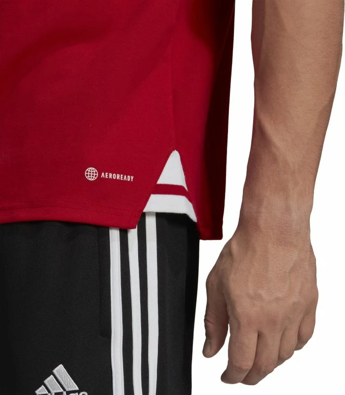 Fanellë polo për meshkuj adidas Condivo 22, e kuqe [Madhësia: S]