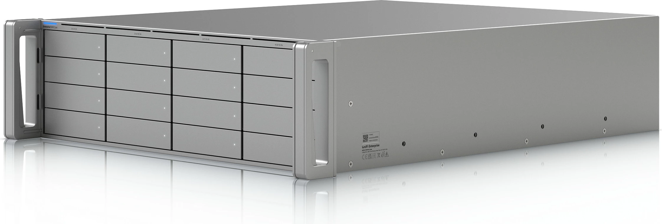 NVR Ubiquiti UniFi Enterprise ENVR-Core, rackmount, multi-bay, argjendtë