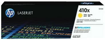 Toner, HP, 410X CF412X, rendiment i lartë 5000 faqe, verdhë