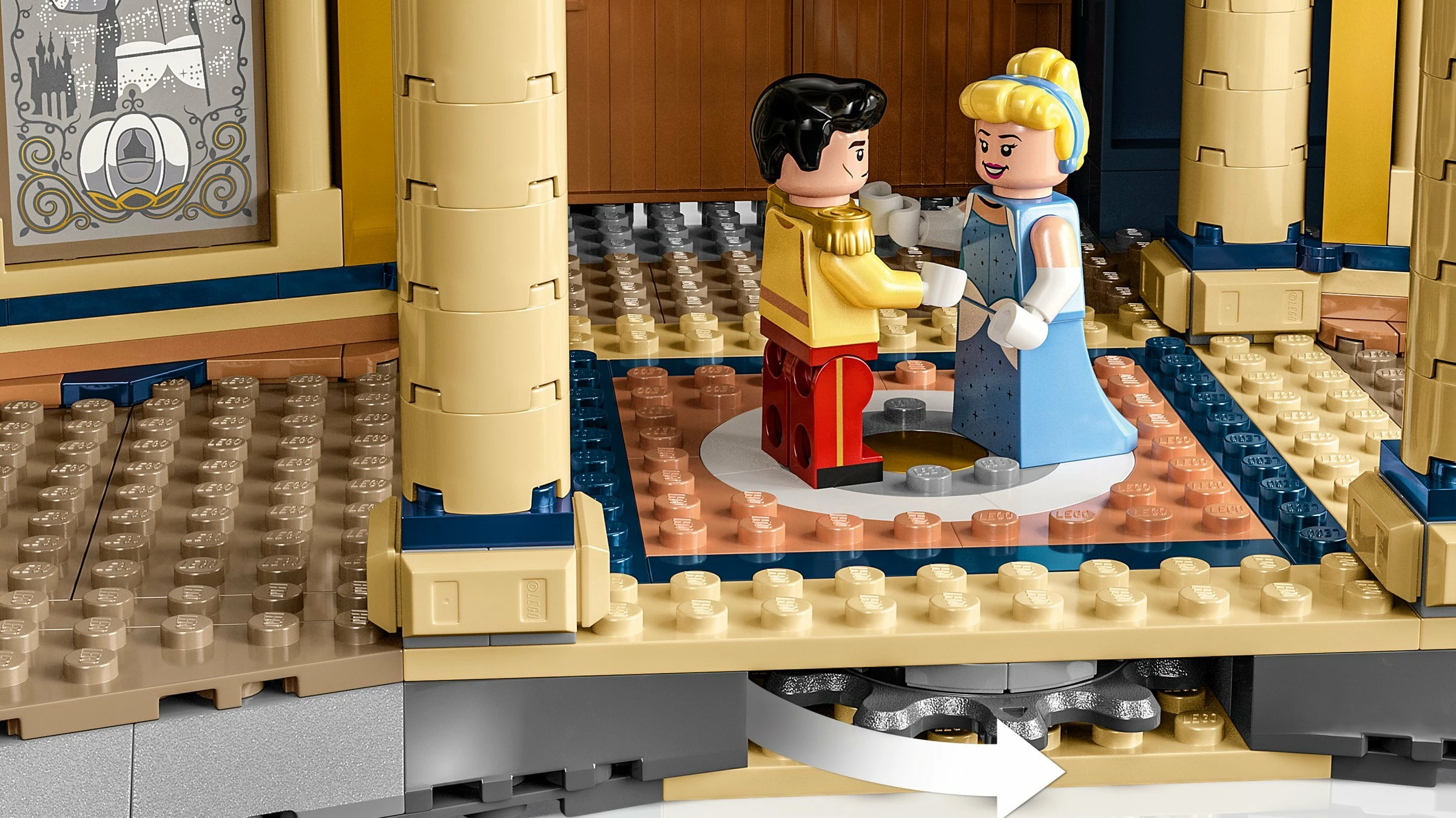 Set ndërtimi LEGO Disney Castle 43222, 4837 pjesë (18+)
