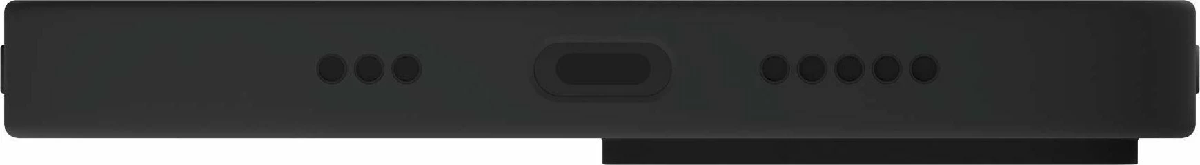 Mbështjellës silikoni 3MK Silicone Case W-3SilCa-SAMGA16 për Samsung Galaxy A16, i zi