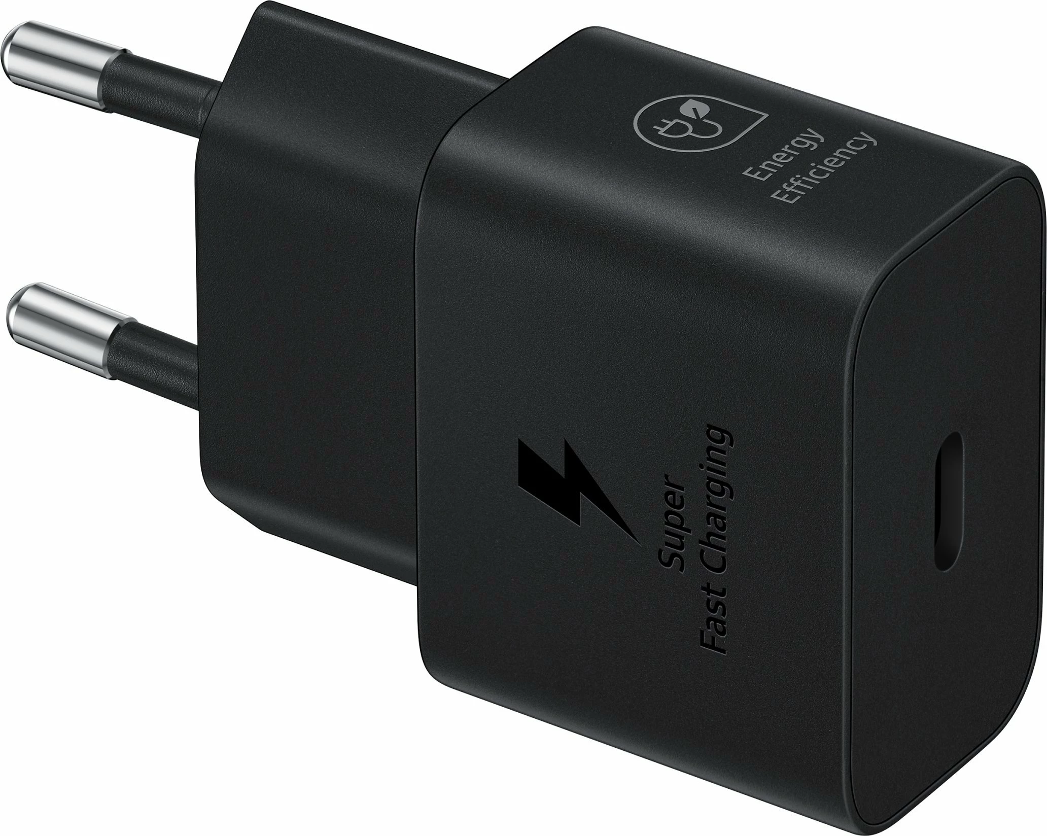 Karikues rrjeti Samsung EP-T2510XB 25W 1x USB-C PD 3.0 PPS me kabllo USB-C 1 m, i zi