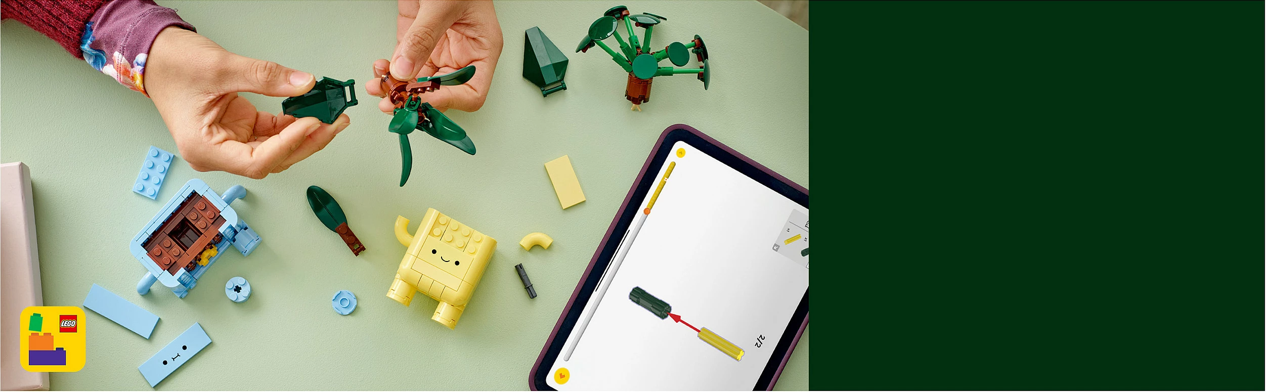 Set ndërtimi LEGO Botanicals 10349, 217 pjesë, shumëngjyrësh