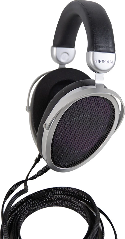 Kufje HiFiMAN Mini Shangri La elektrostatike, Wired, argjendtë/zezë