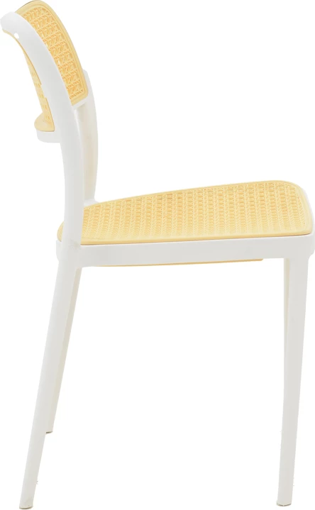 Karrige Westley pp ngjyrë natyrale-bardhë 55x47x81cm