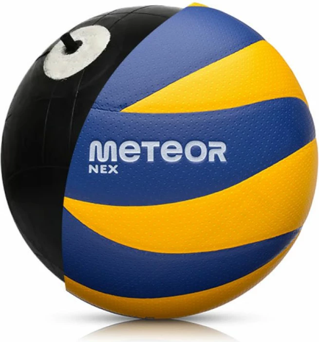 Top volejbolli Meteor për meshkuj/femra, kaltër-verdhë