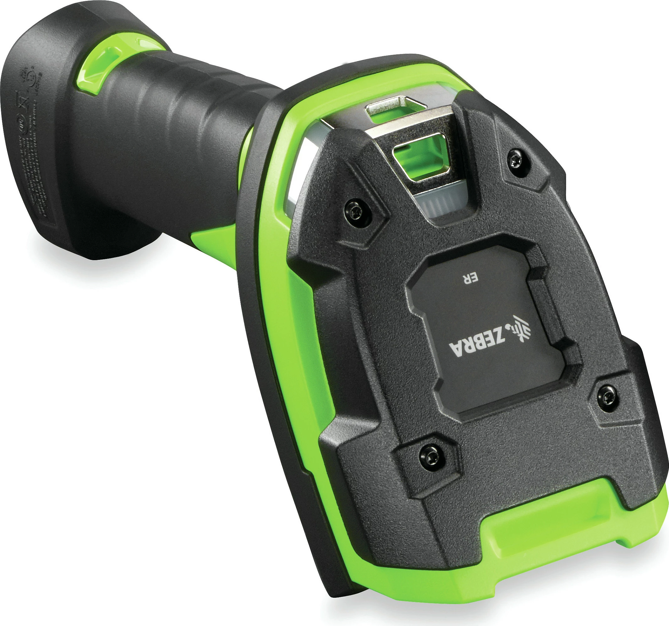 Skaner barkodi Zebra DS3608-SR, 1D/2D, IP67, USB/RS-232, bateri 3100mAh, zi/jeshil