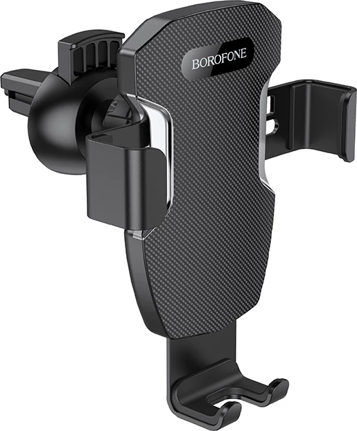 Mbajtës celulari për veturë BOROFONE BH55 Fenix, gravity, për ventilim, 4.5\"-6.7\", i zi