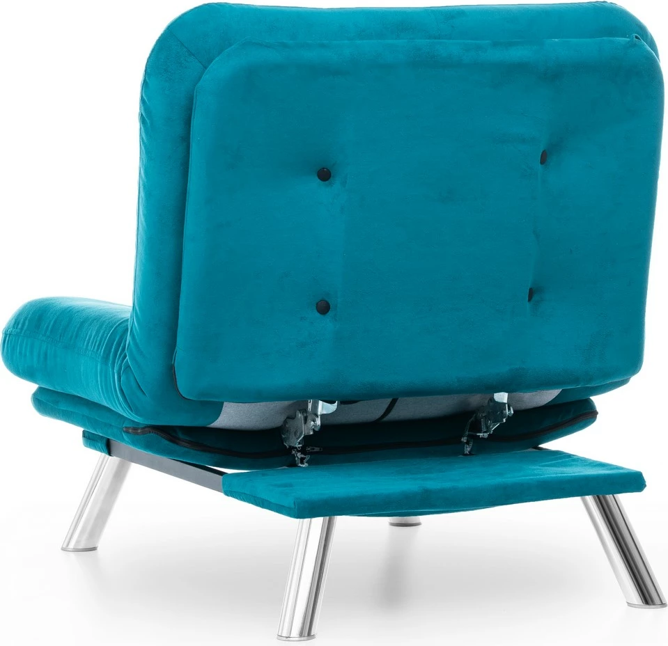 Karrige një vendëshe Atelier del Sofa, Misa Solo, ngjyrë jeshile petrol